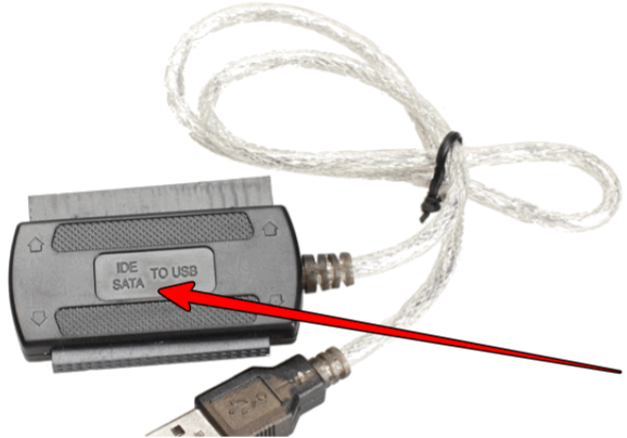 Как подключить старый жесткий диск через USB