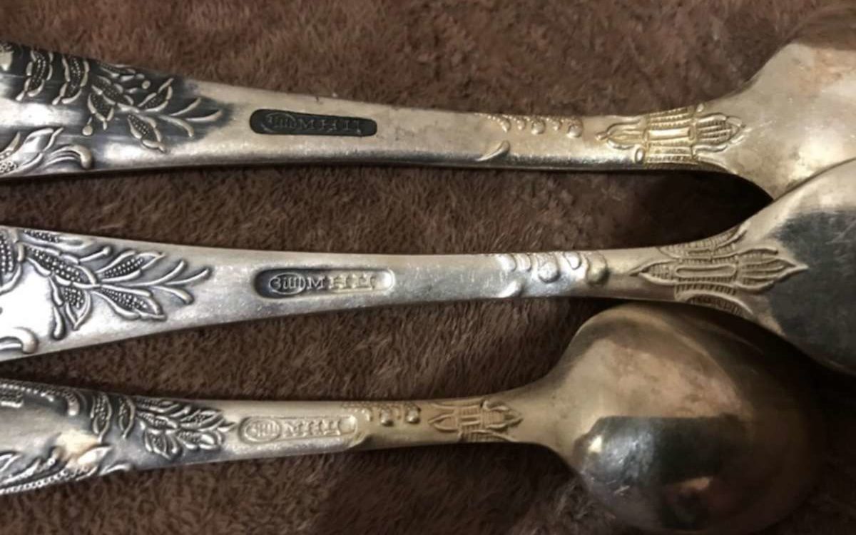 Ложки из нейзильбера